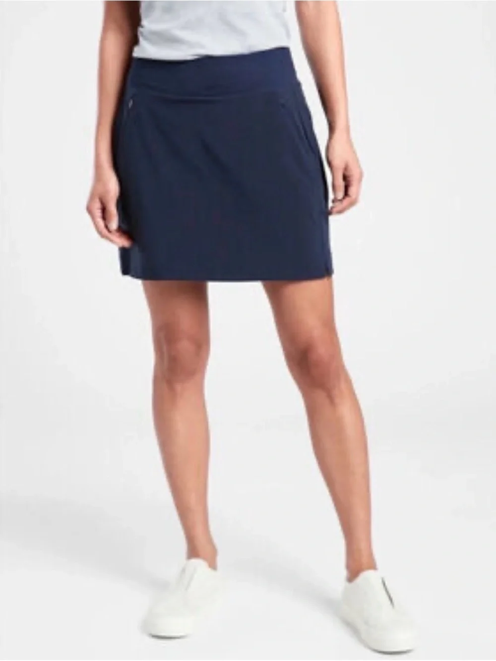 Athleta SoHo Skort Navy Blue Size 18